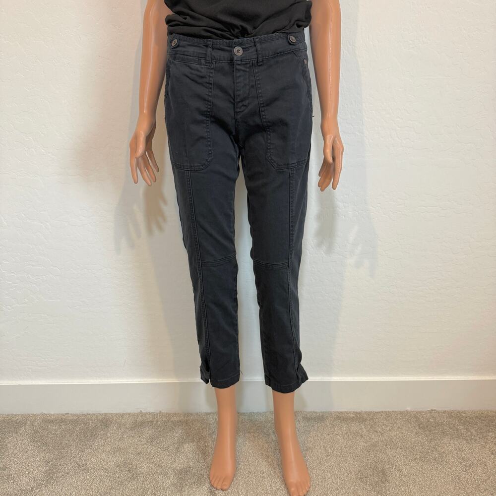 Pilcro and the Letterpress 27 fit / Hyphen chino pant waist and hem tabs P3 2682 - Picture 11 of 12